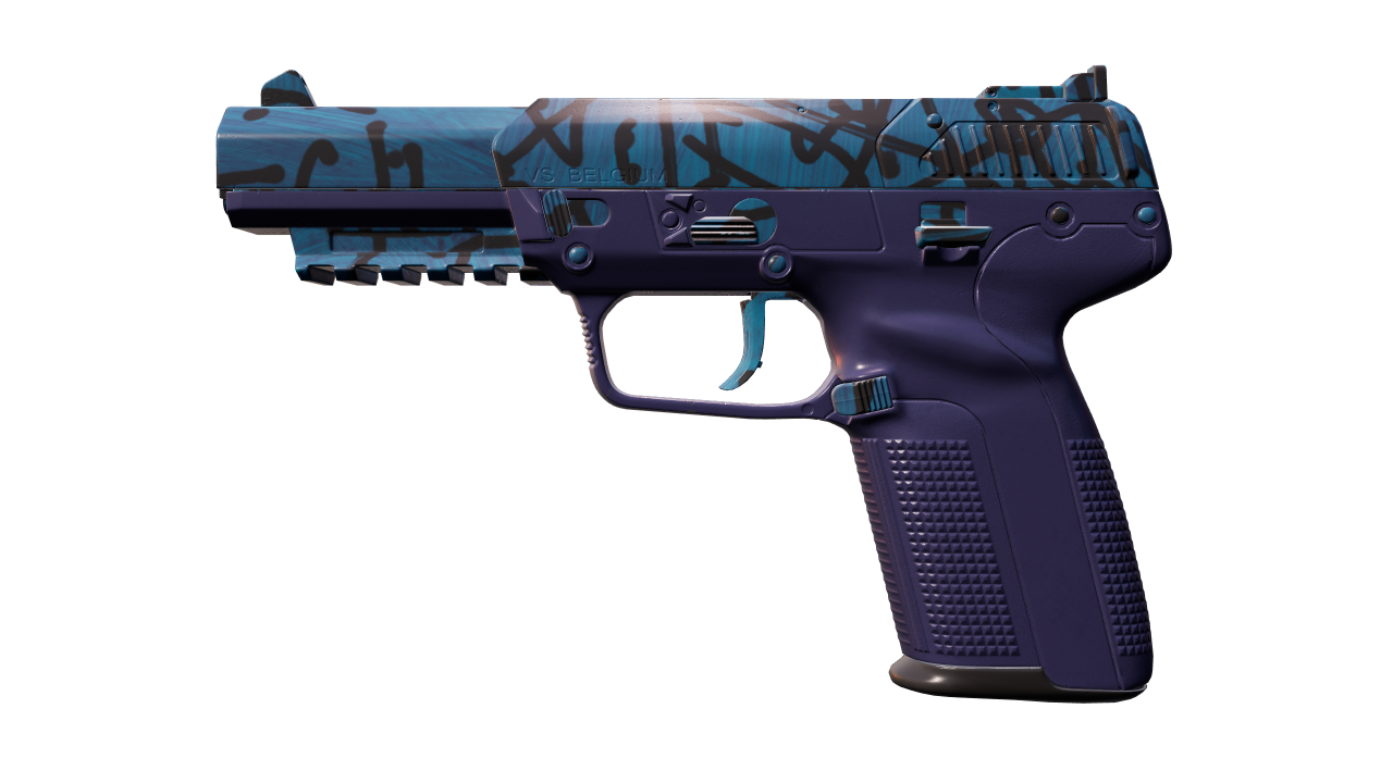 Front view of Five-SeveN | Midnight Paintover