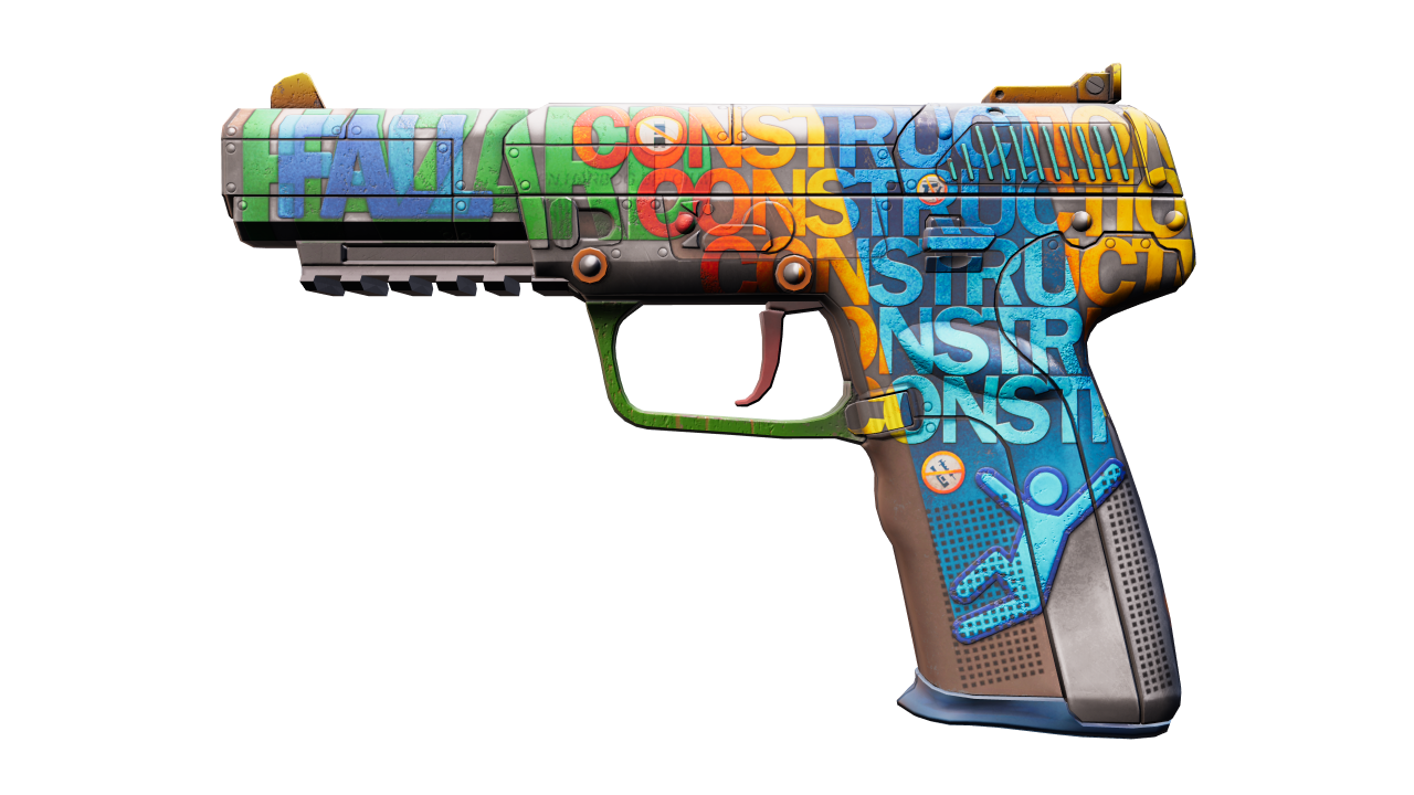 Front view of Five-SeveN | Fall Hazard