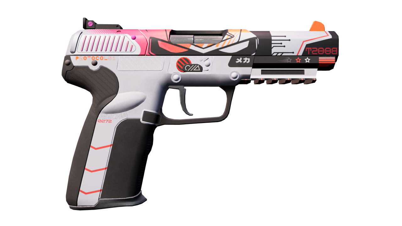 Back view of Five-SeveN | Boost Protocol