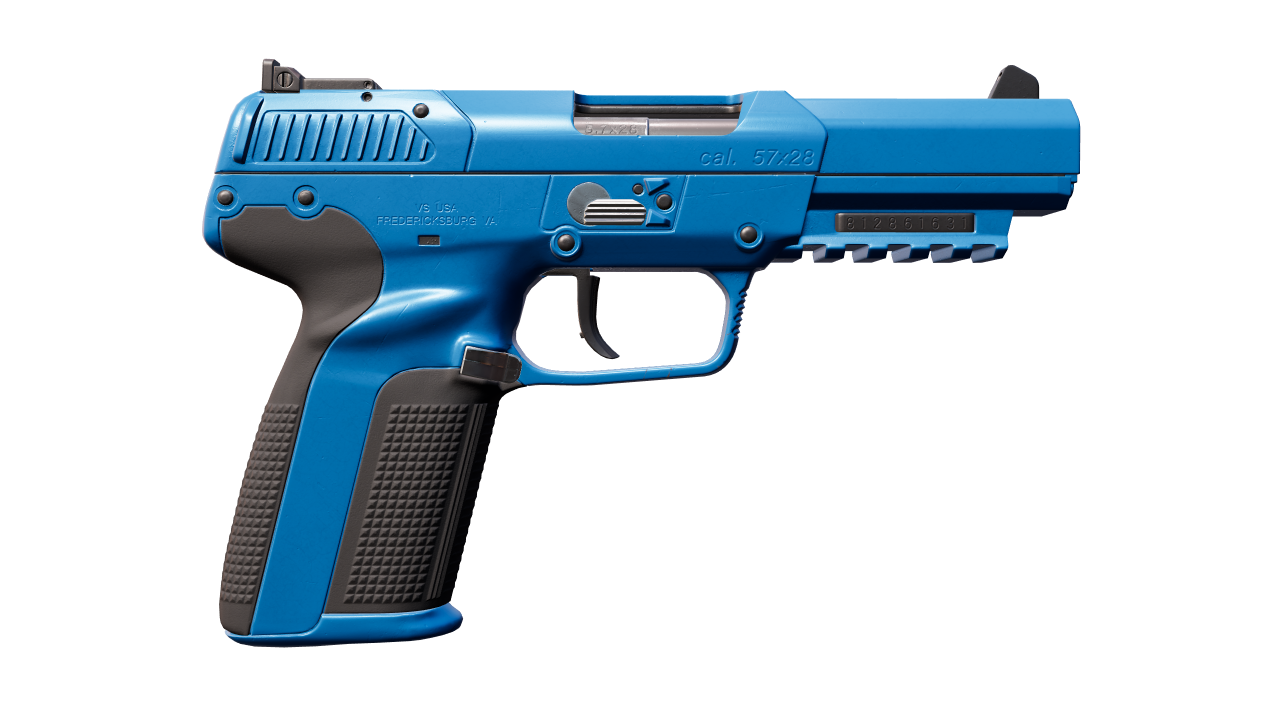 Back view of Five-SeveN | Sky Blue