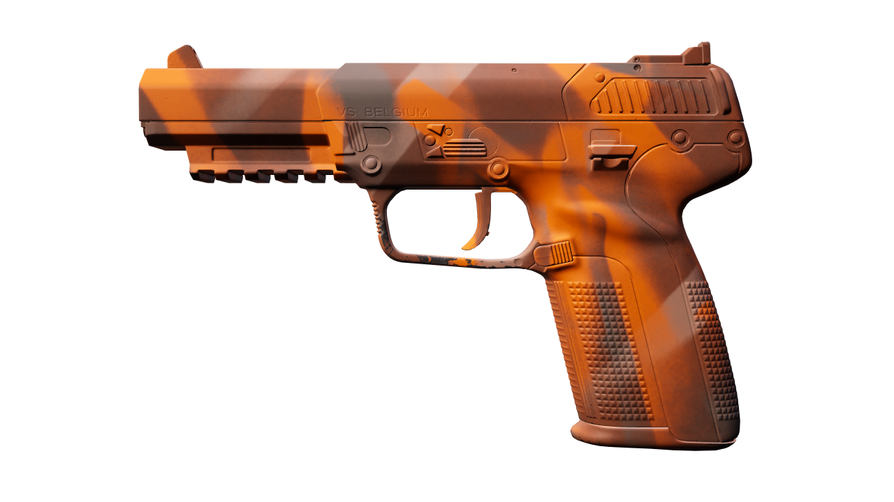 Front view of Five-SeveN | Orange Peel