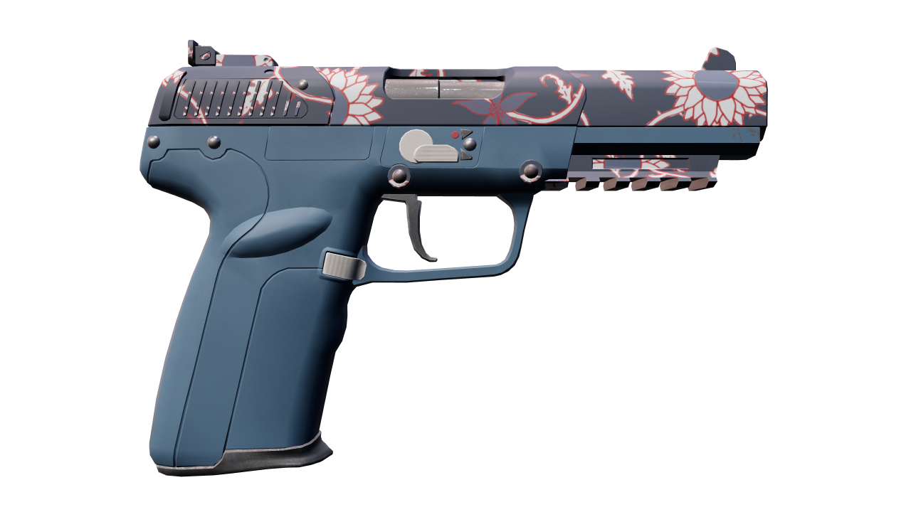 Back view of Five-SeveN | Nightshade