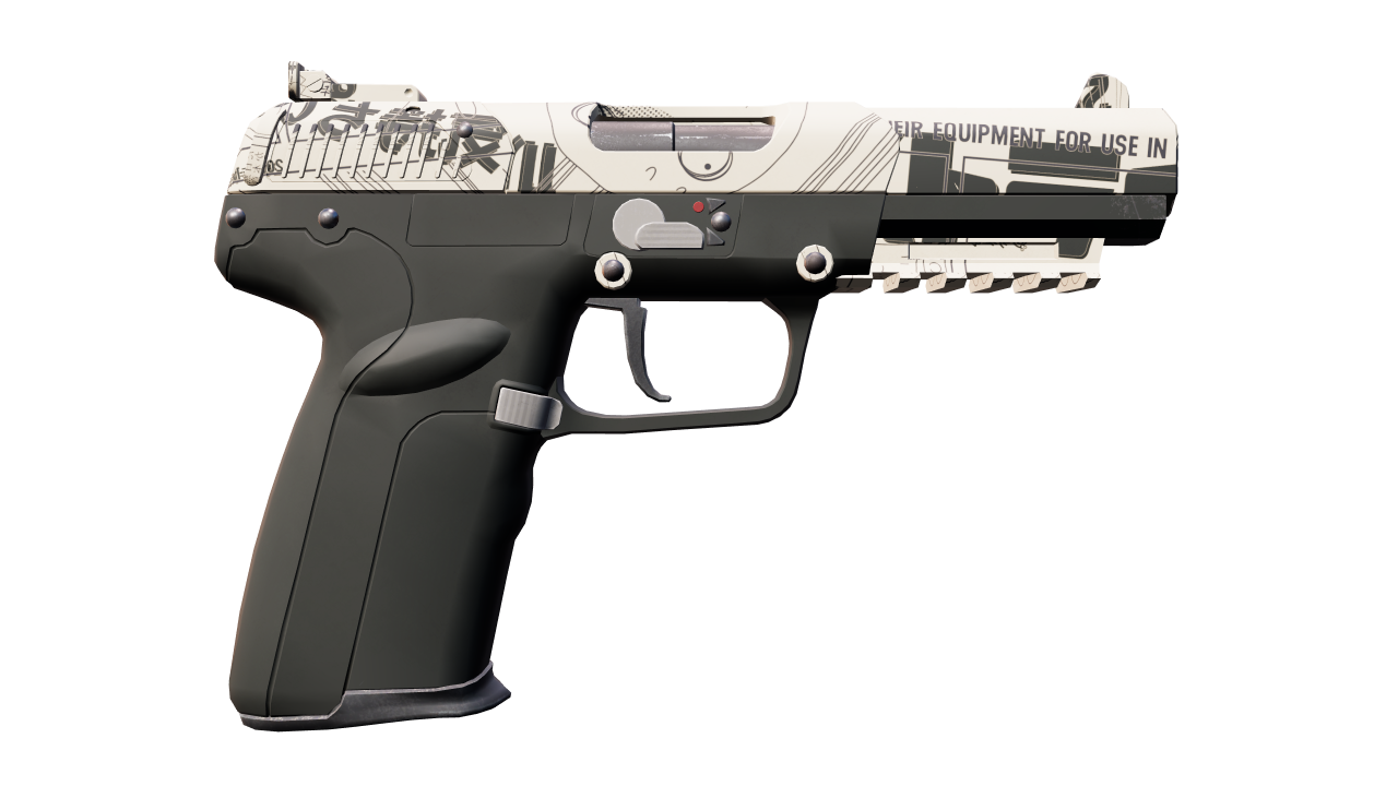 Back view of Five-SeveN | Kami