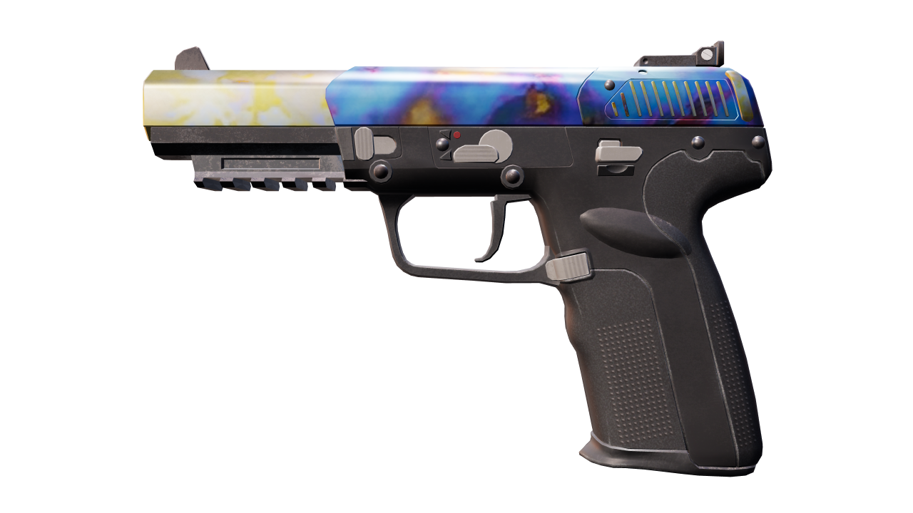 Front view of Five-SeveN | Case Hardened