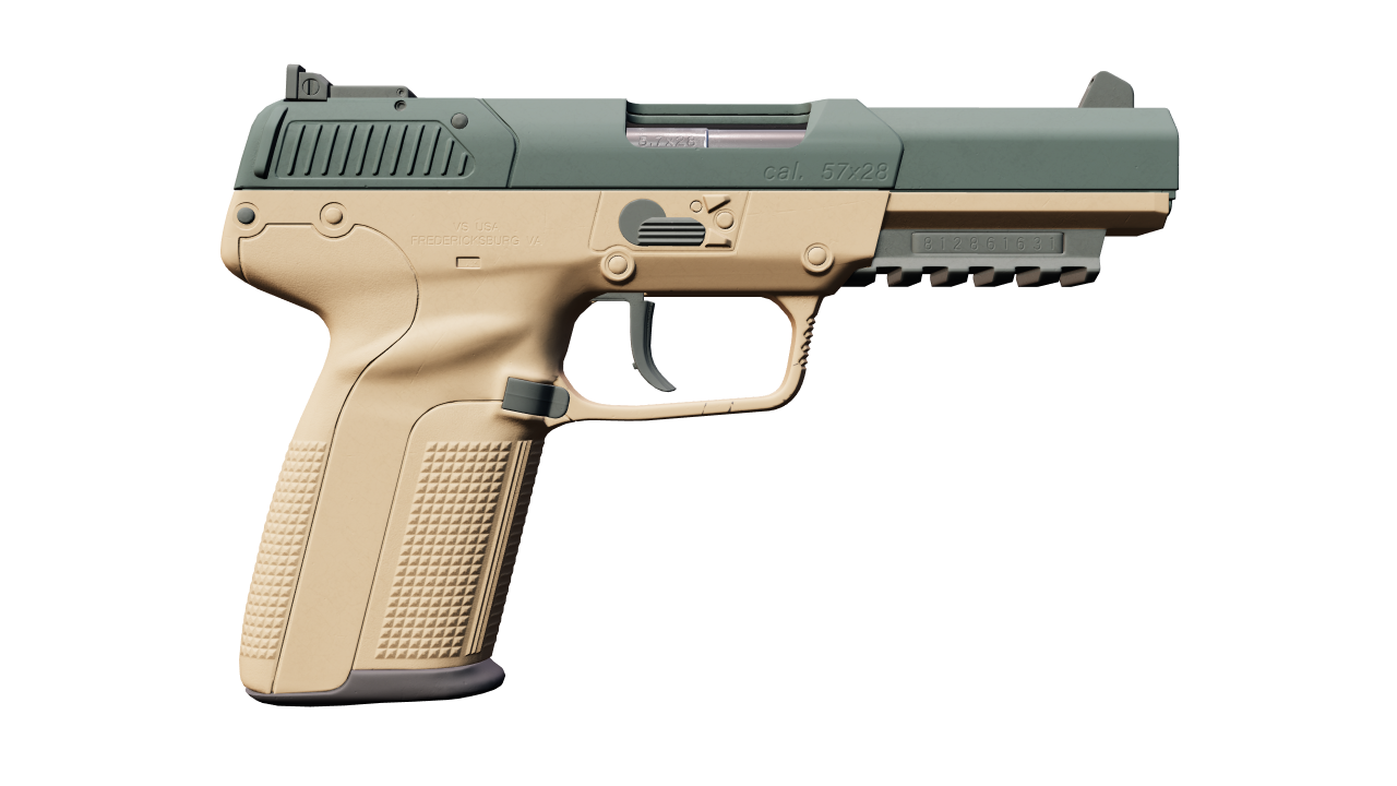 Back view of Five-SeveN | Contractor