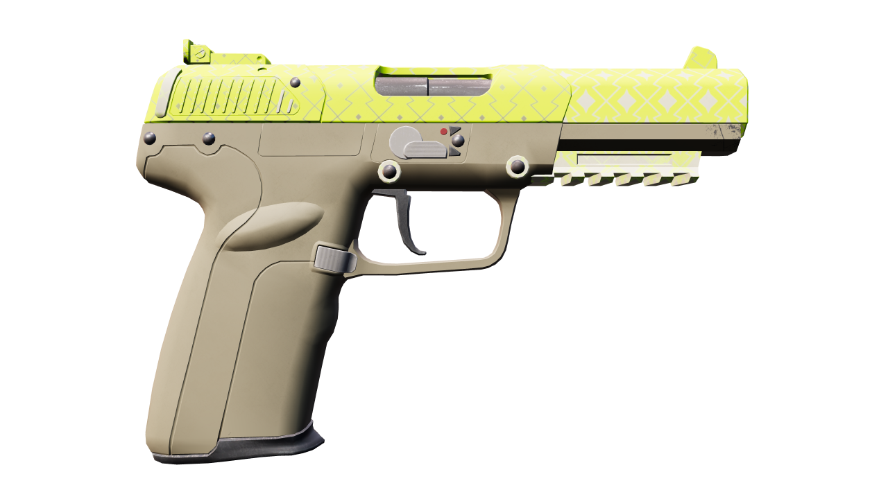 Back view of Five-SeveN | Neon Kimono