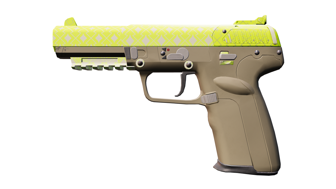 Front view of Five-SeveN | Neon Kimono