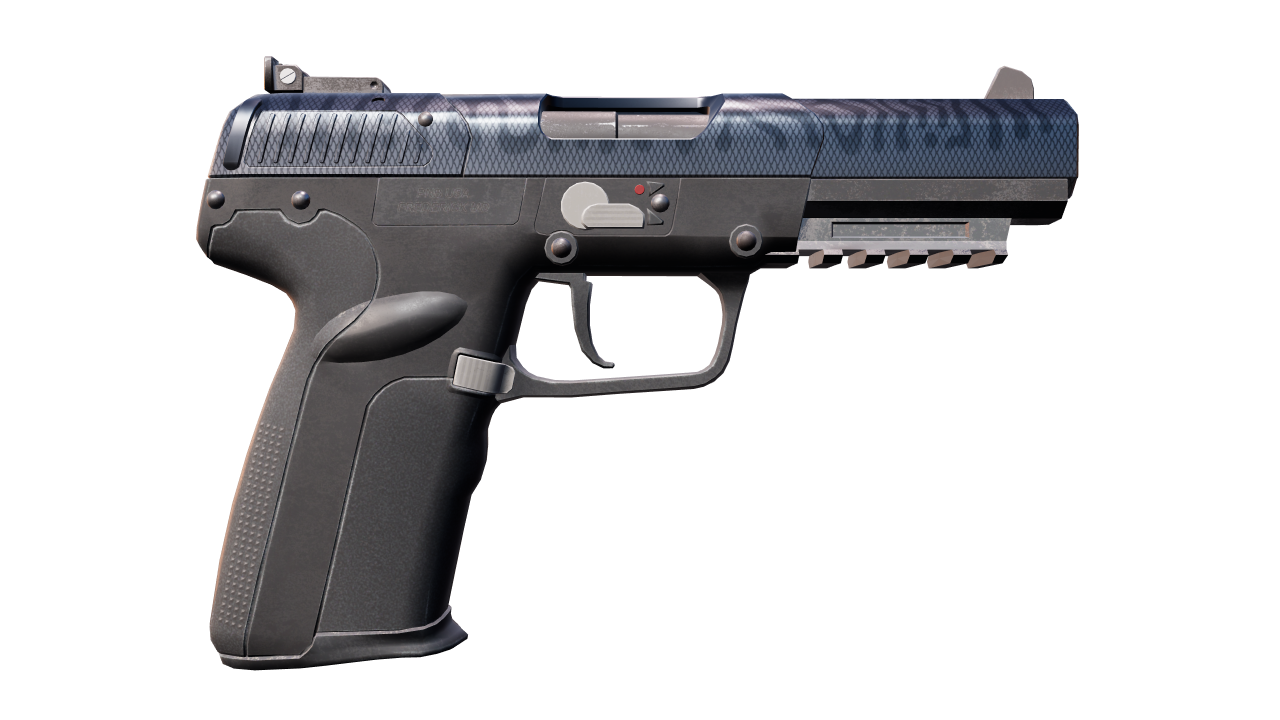 Back view of Five-SeveN | Scumbria