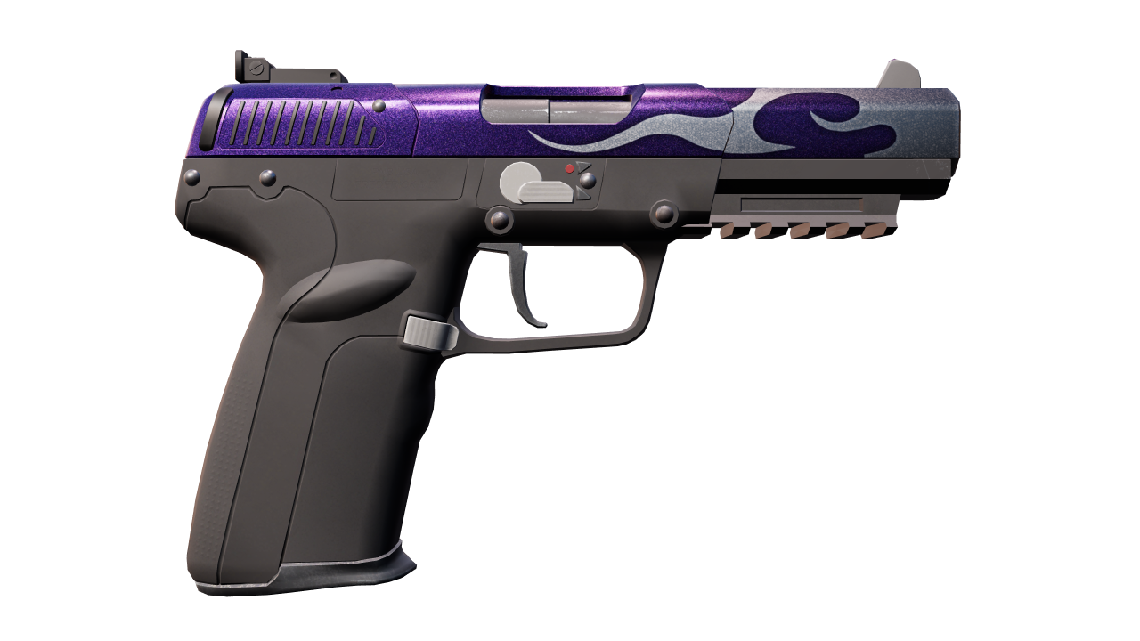 Back view of Five-SeveN | Flame Test