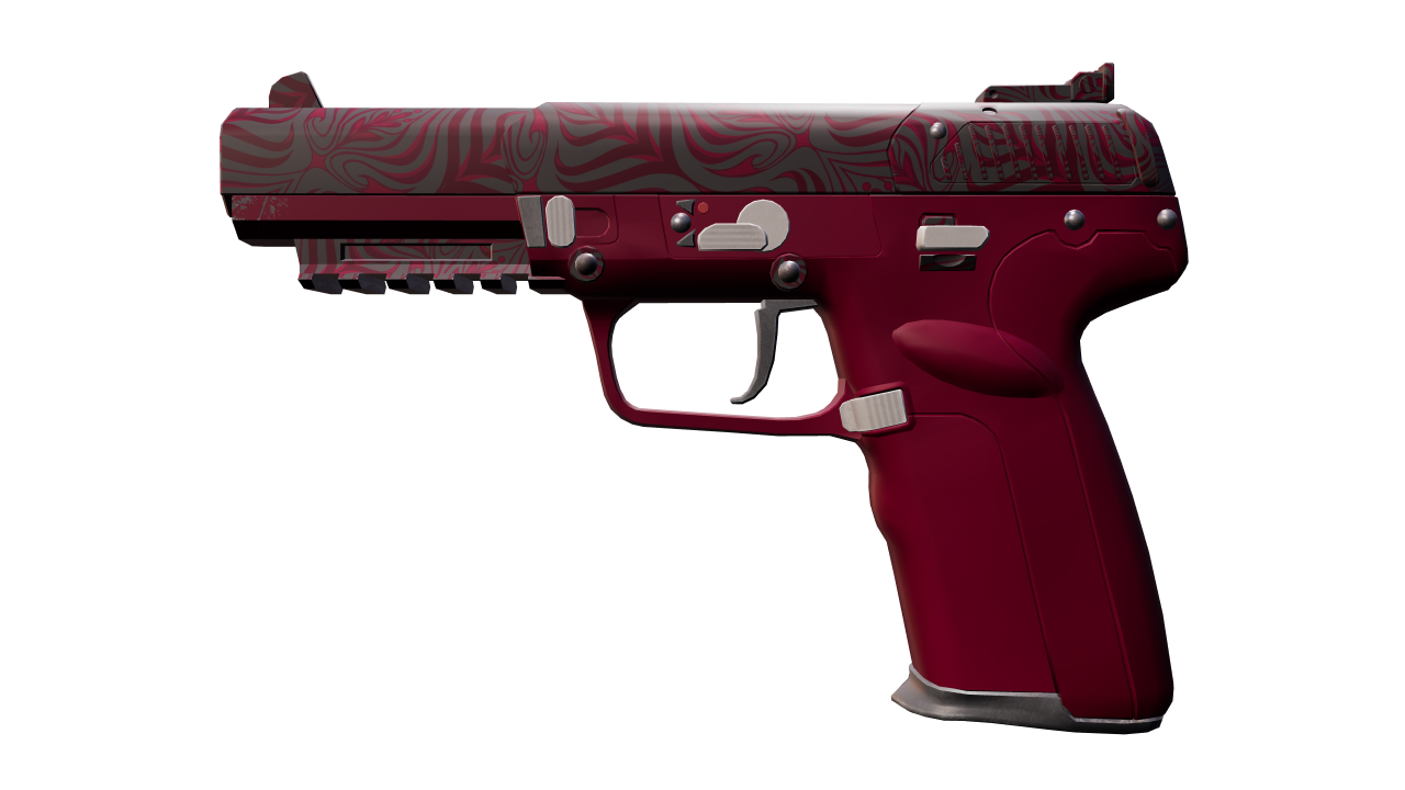 Front view of Five-SeveN | Crimson Blossom