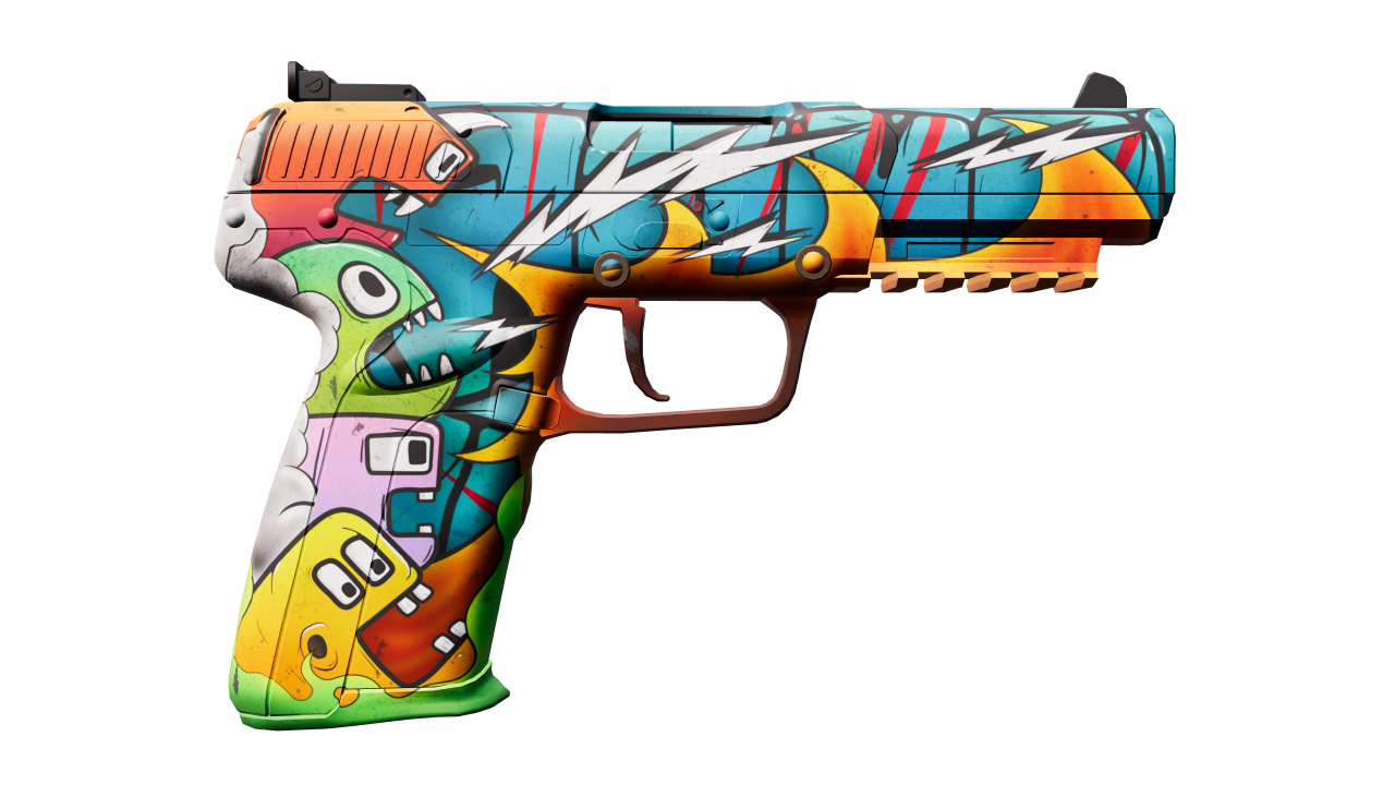 Back view of Five-SeveN | Angry Mob