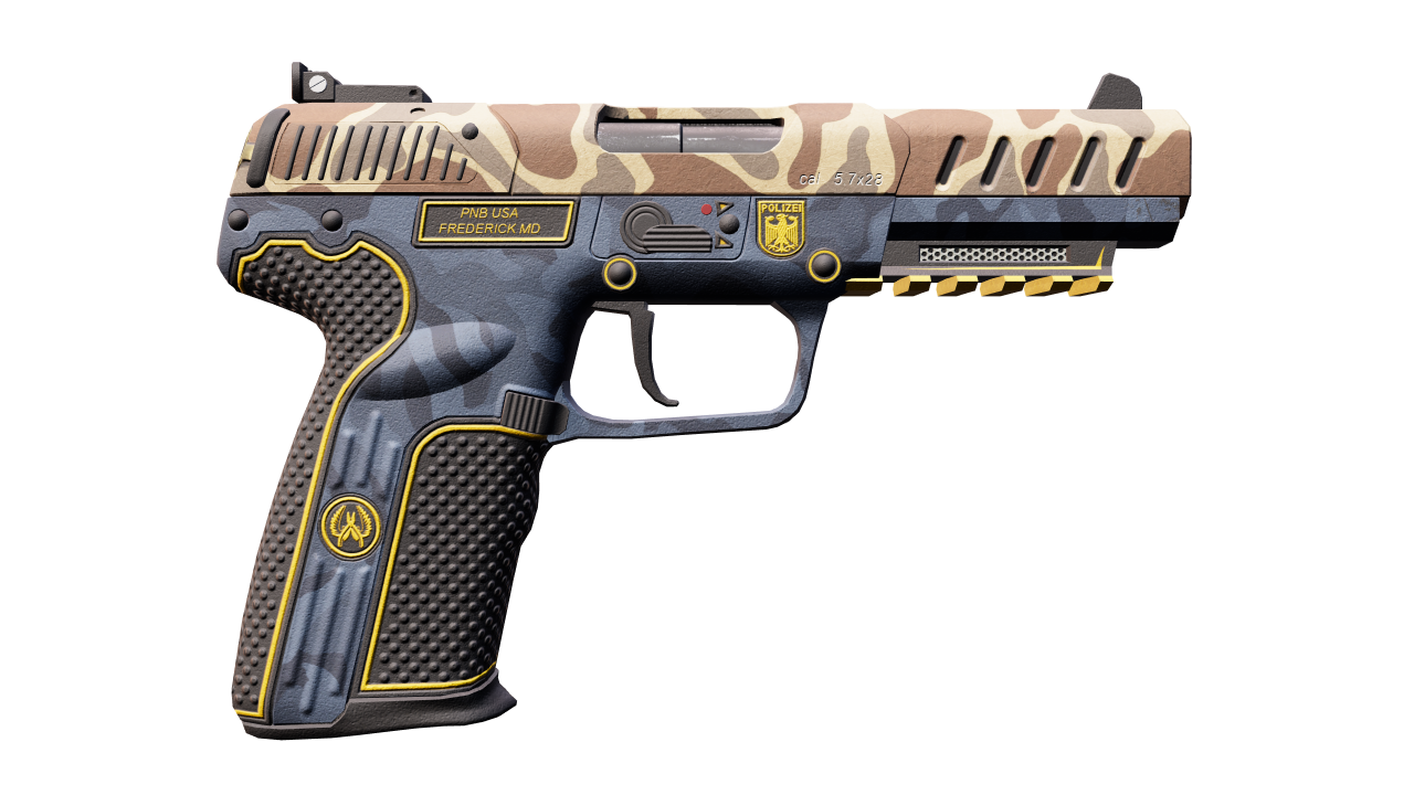 Back view of Five-SeveN | Buddy