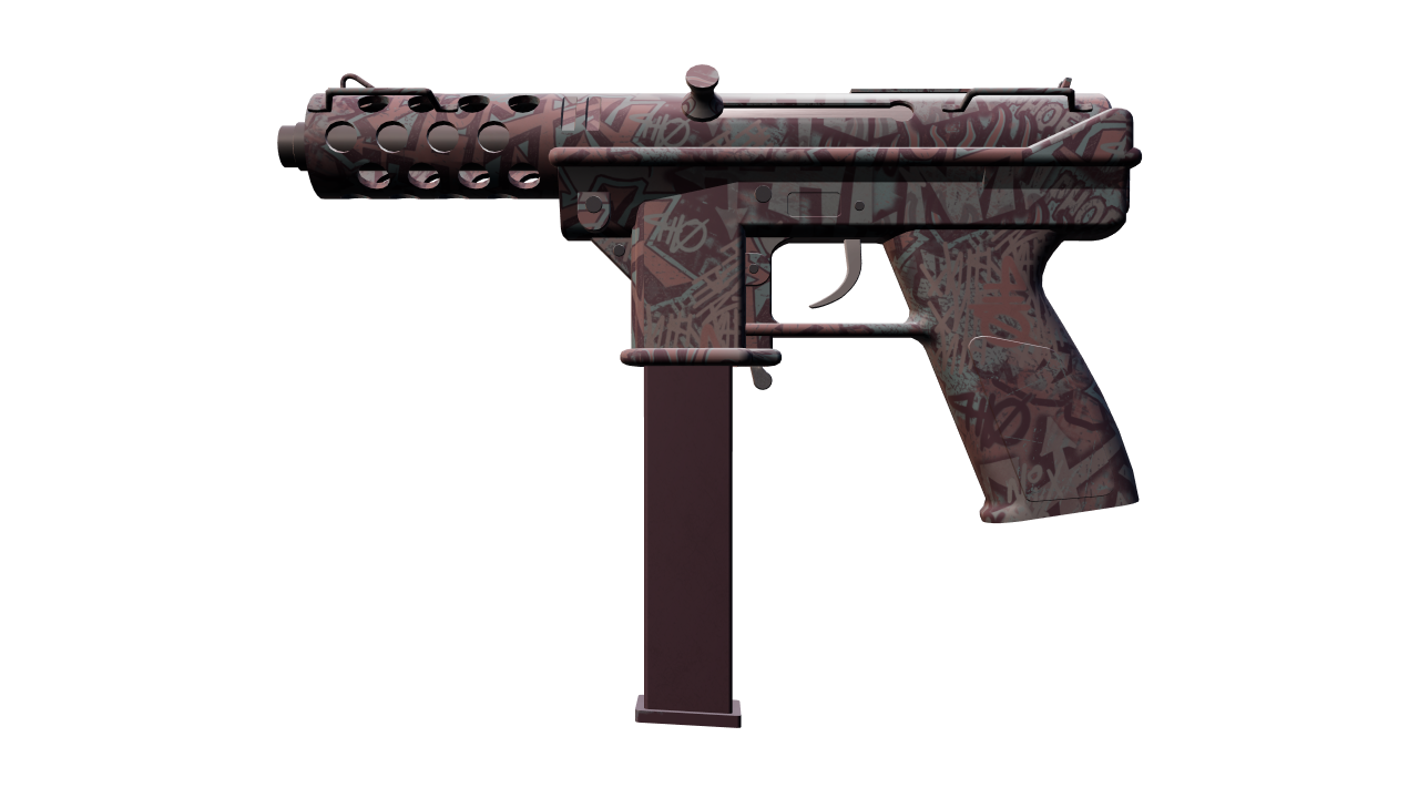 Front view of Tec-9 | Phoenix Chalk