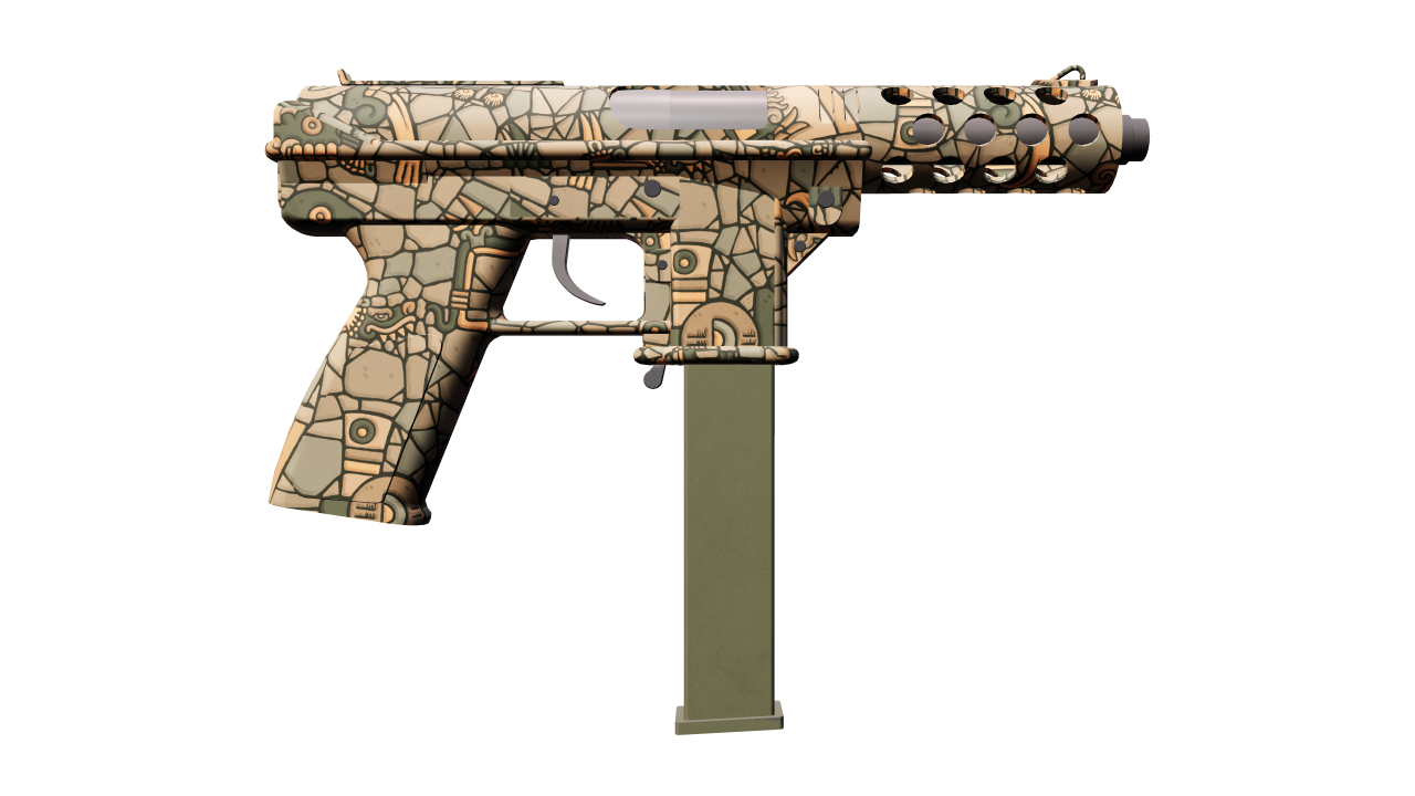 Back view of Tec-9 | Blast From the Past