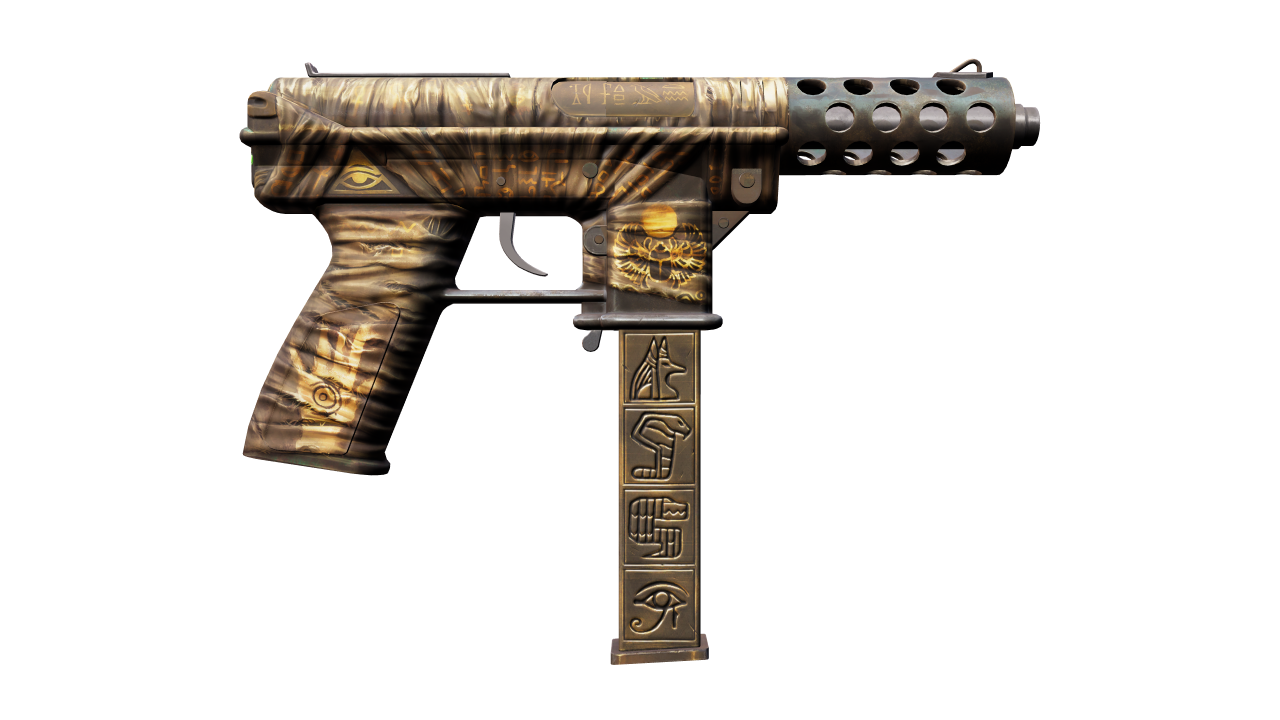 Back view of Tec-9 | Mummy's Rot