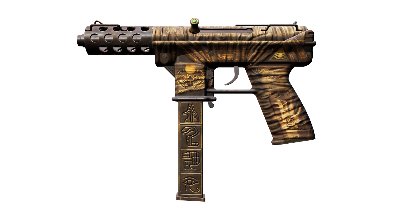 Front view of Tec-9 | Mummy's Rot