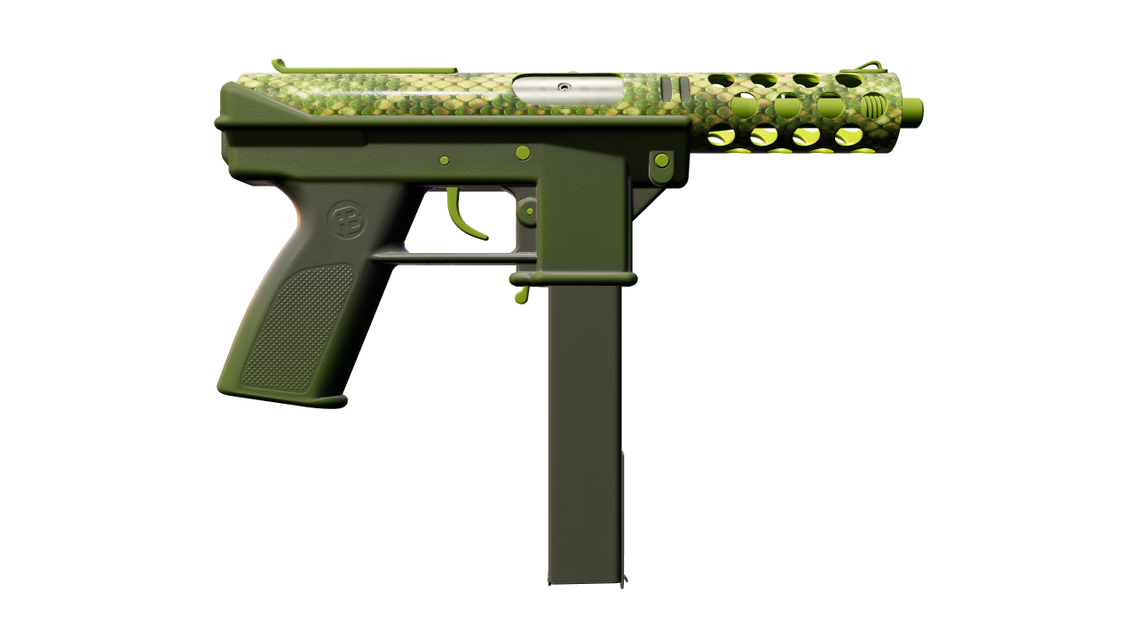 Back view of Tec-9 | Garter-9