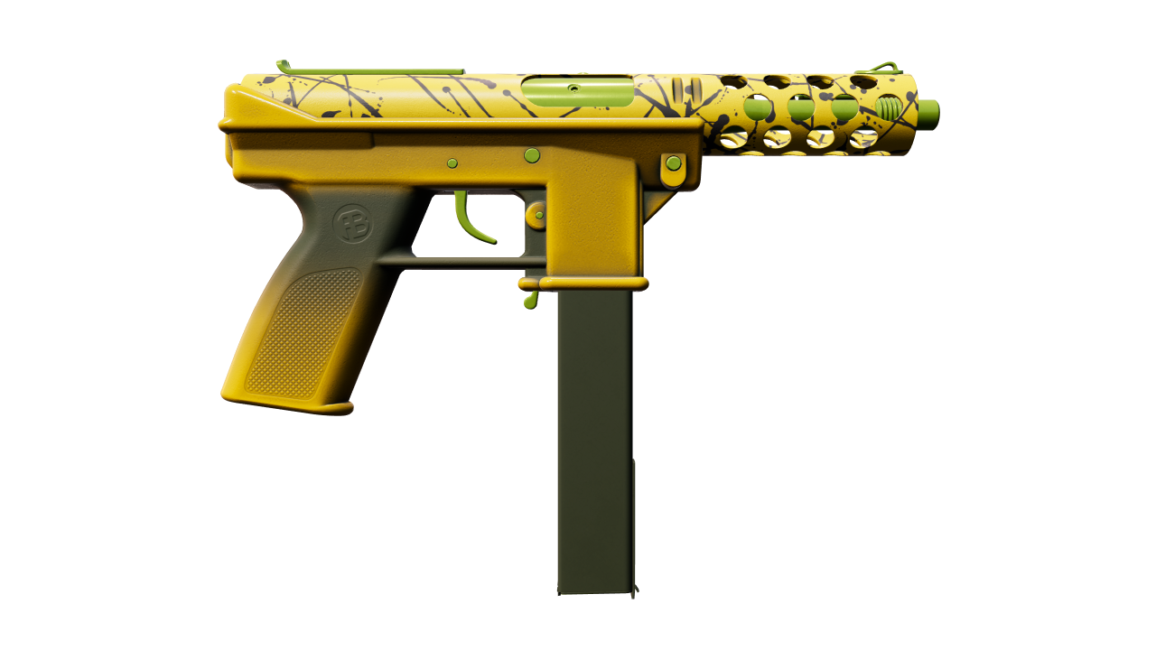 Back view of Tec-9 | Citric Acid