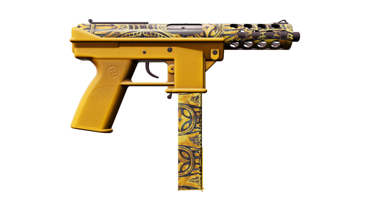 Back view of Tec-9 | Banana Leaf