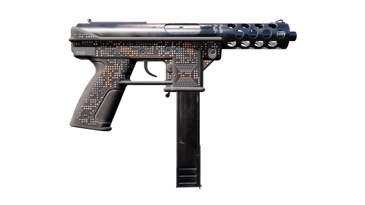 Back view of Tec-9 | Perimeter
