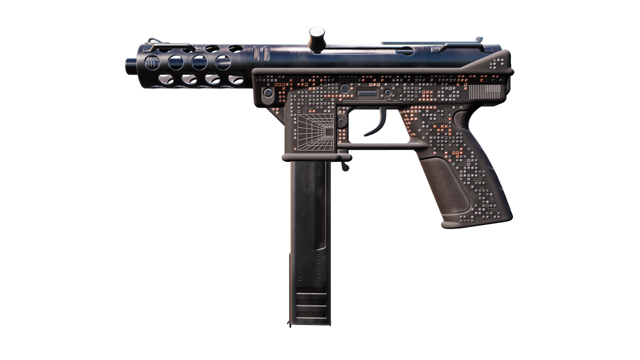Front view of Tec-9 | Perimeter