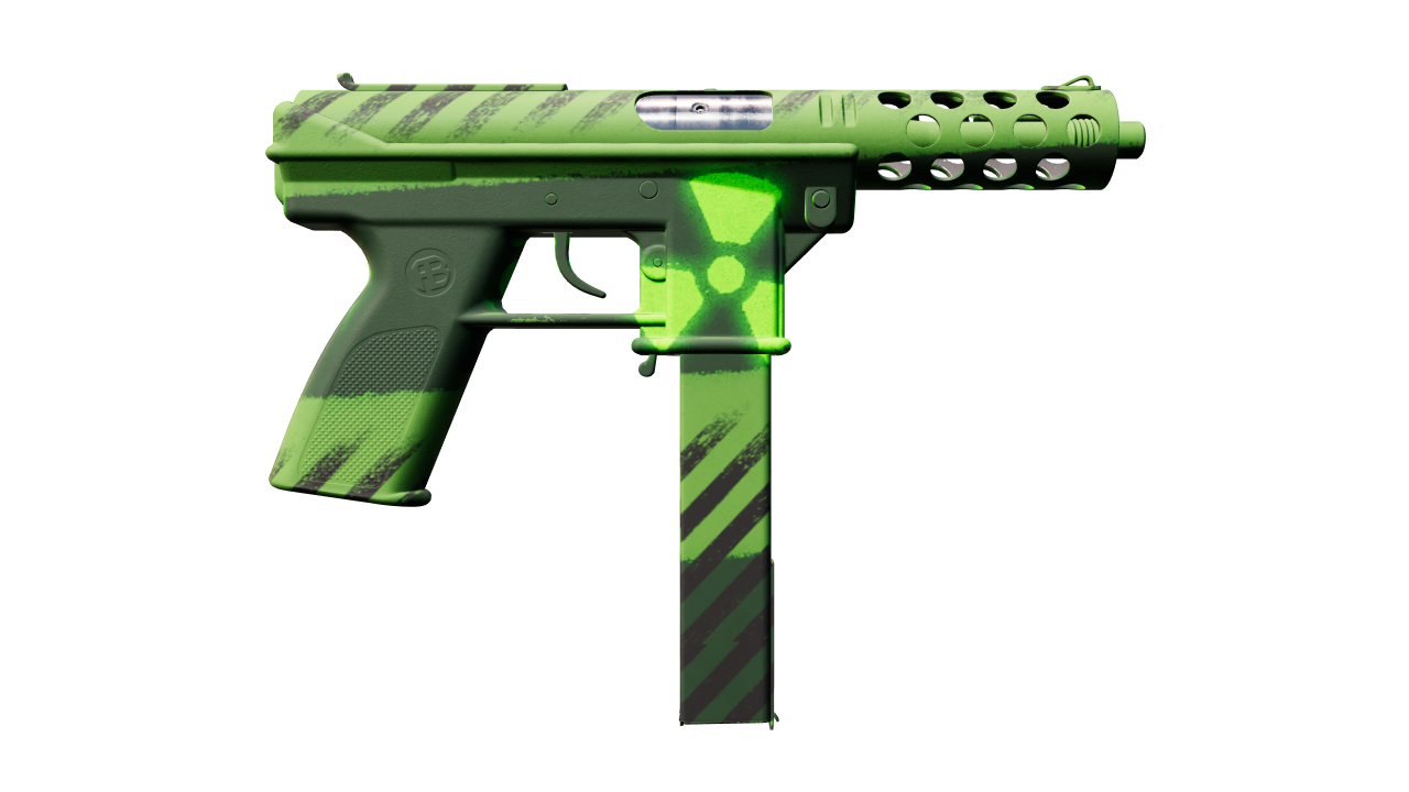 Back view of Tec-9 | Nuclear Threat