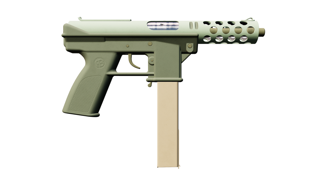 Back view of Tec-9 | Groundwater