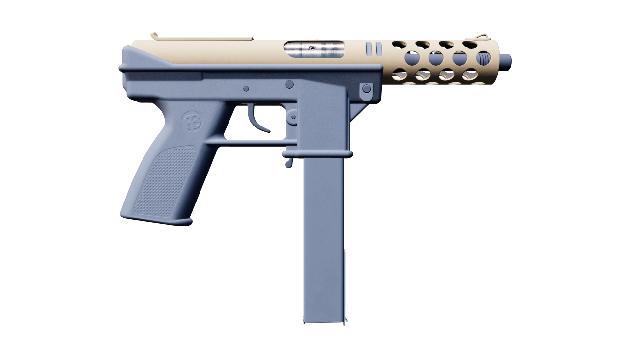 Back view of Tec-9 | Tornado