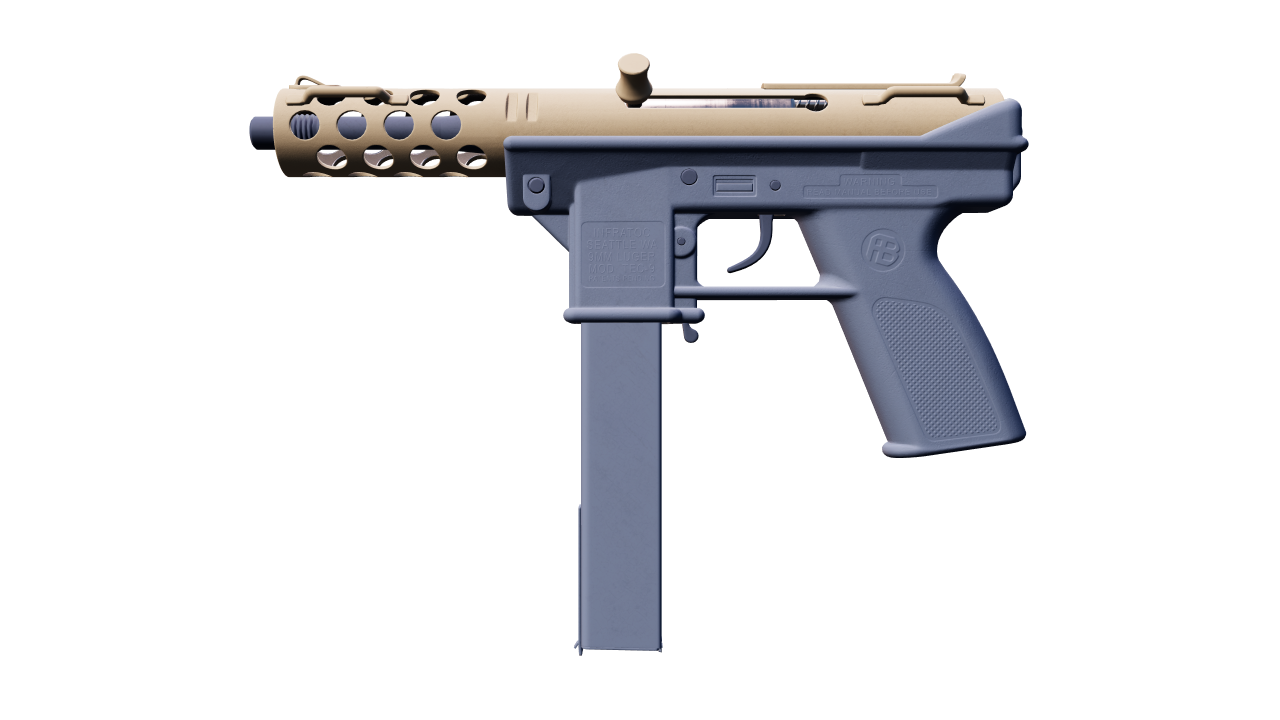 Front view of Tec-9 | Tornado