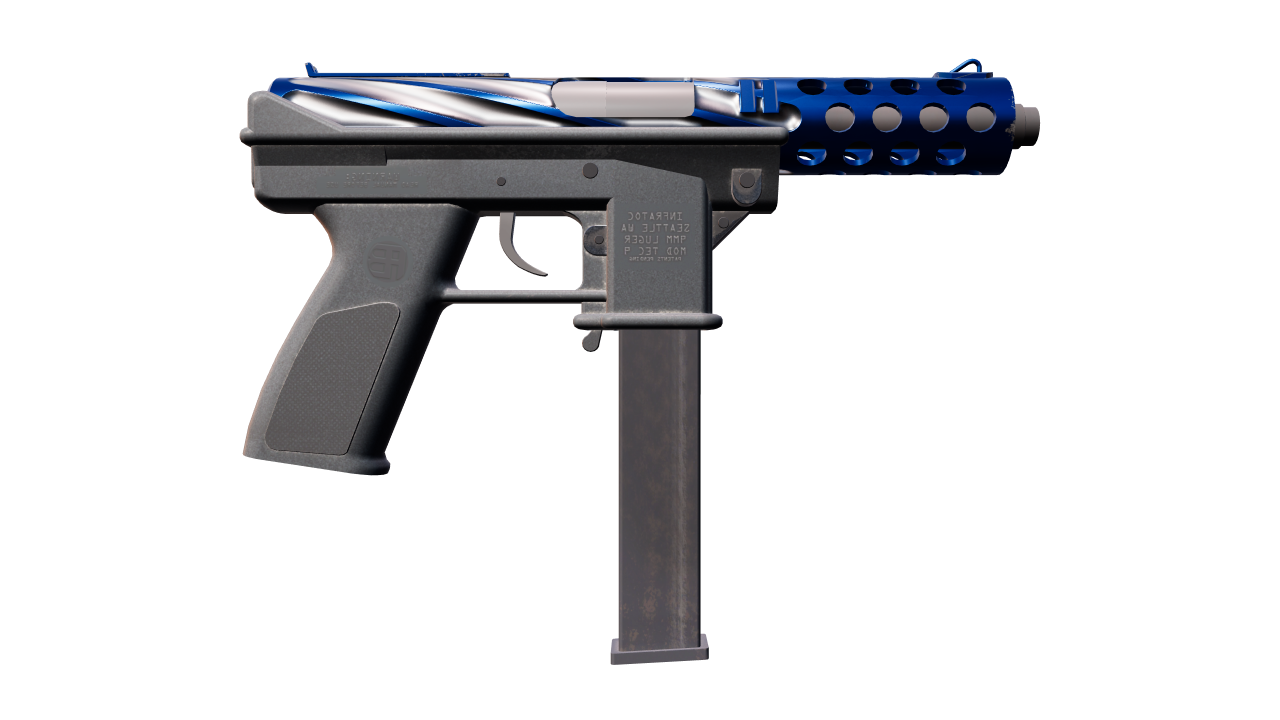 Back view of Tec-9 | Titanium Bit