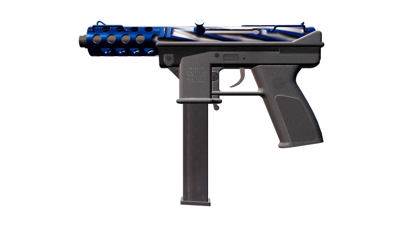 Front view of Tec-9 | Titanium Bit