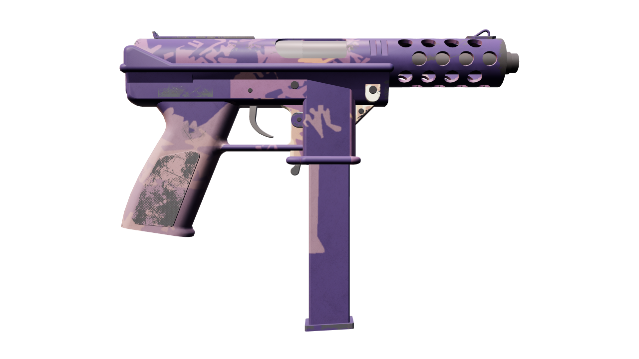 Back view of Tec-9 | Sandstorm