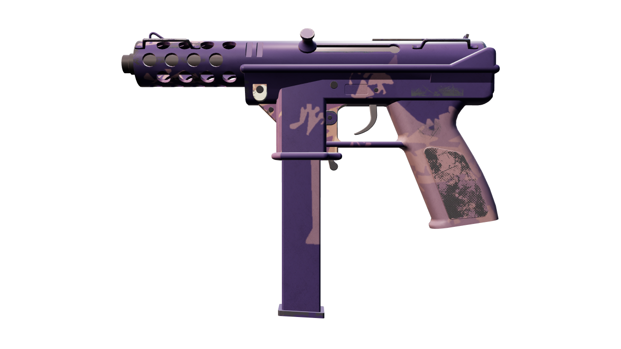 Front view of Tec-9 | Sandstorm