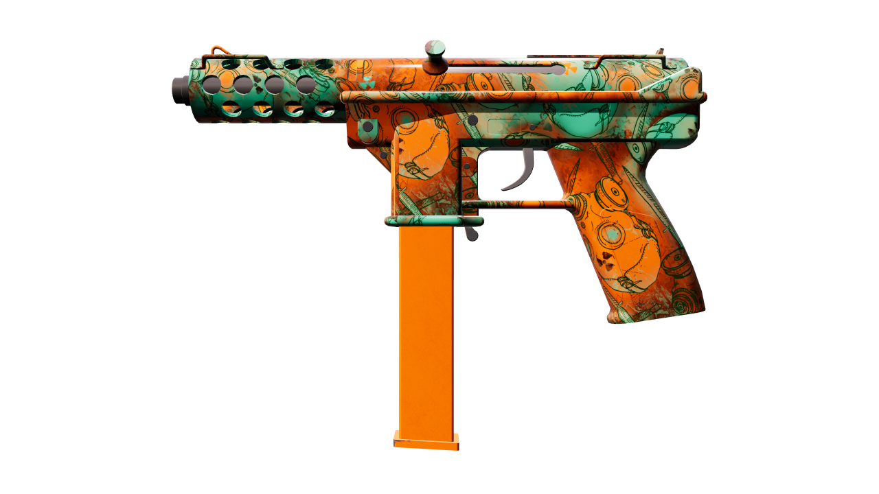 Front view of Tec-9 | Toxic