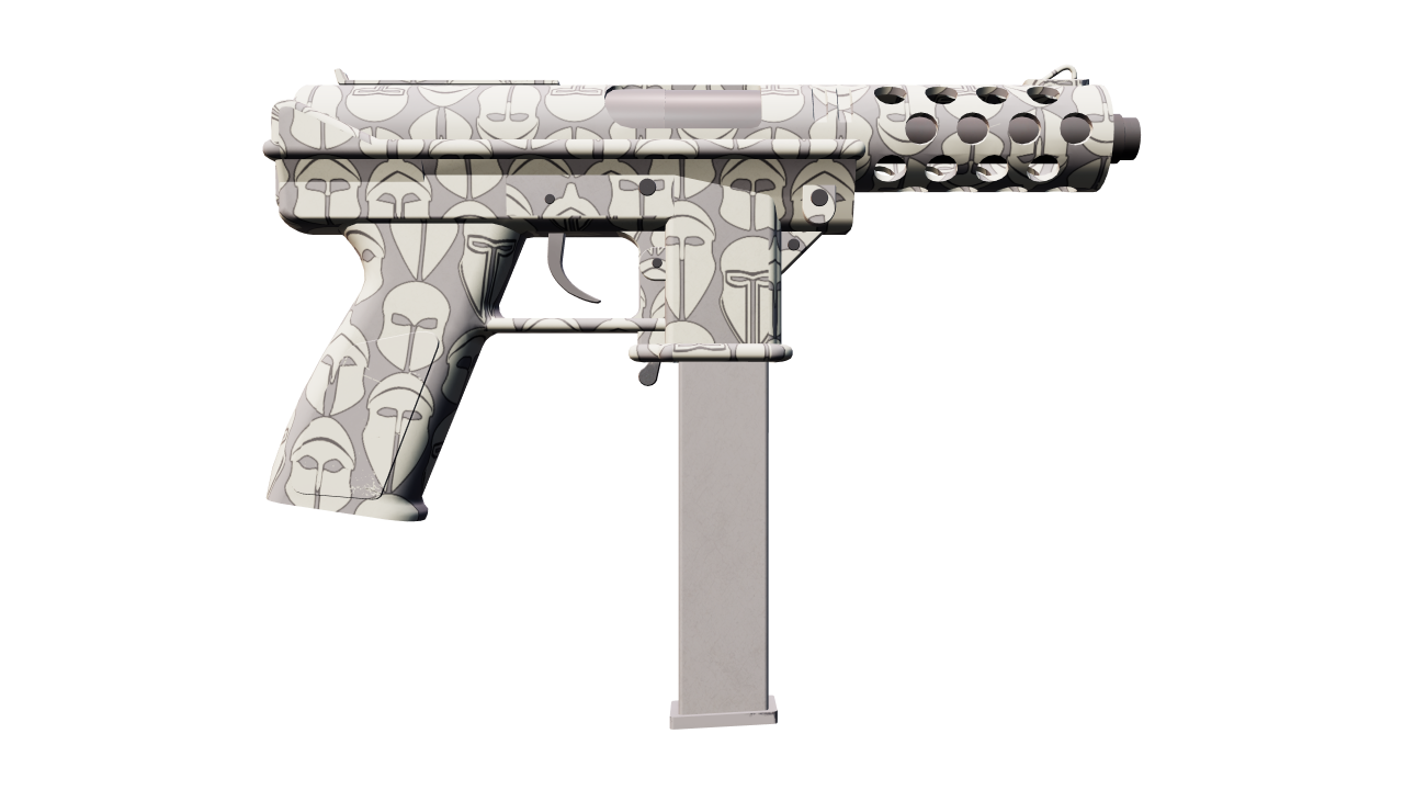Back view of Tec-9 | Hades