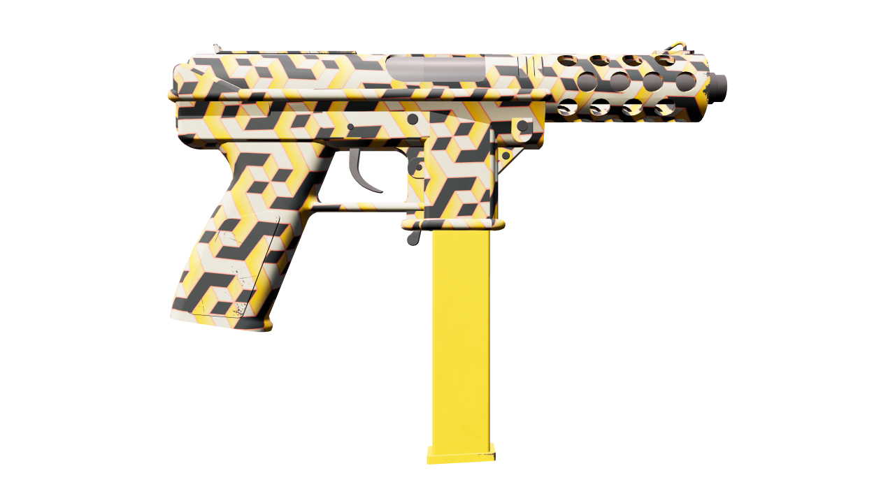 Back view of Tec-9 | Terrace