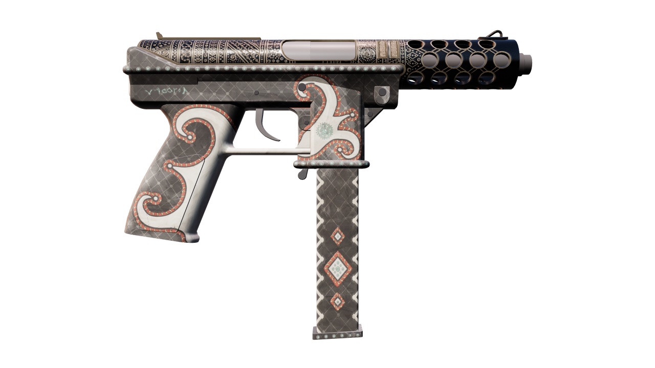 Back view of Tec-9 | Jambiya