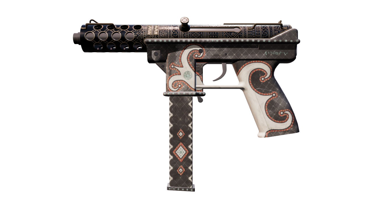Front view of Tec-9 | Jambiya