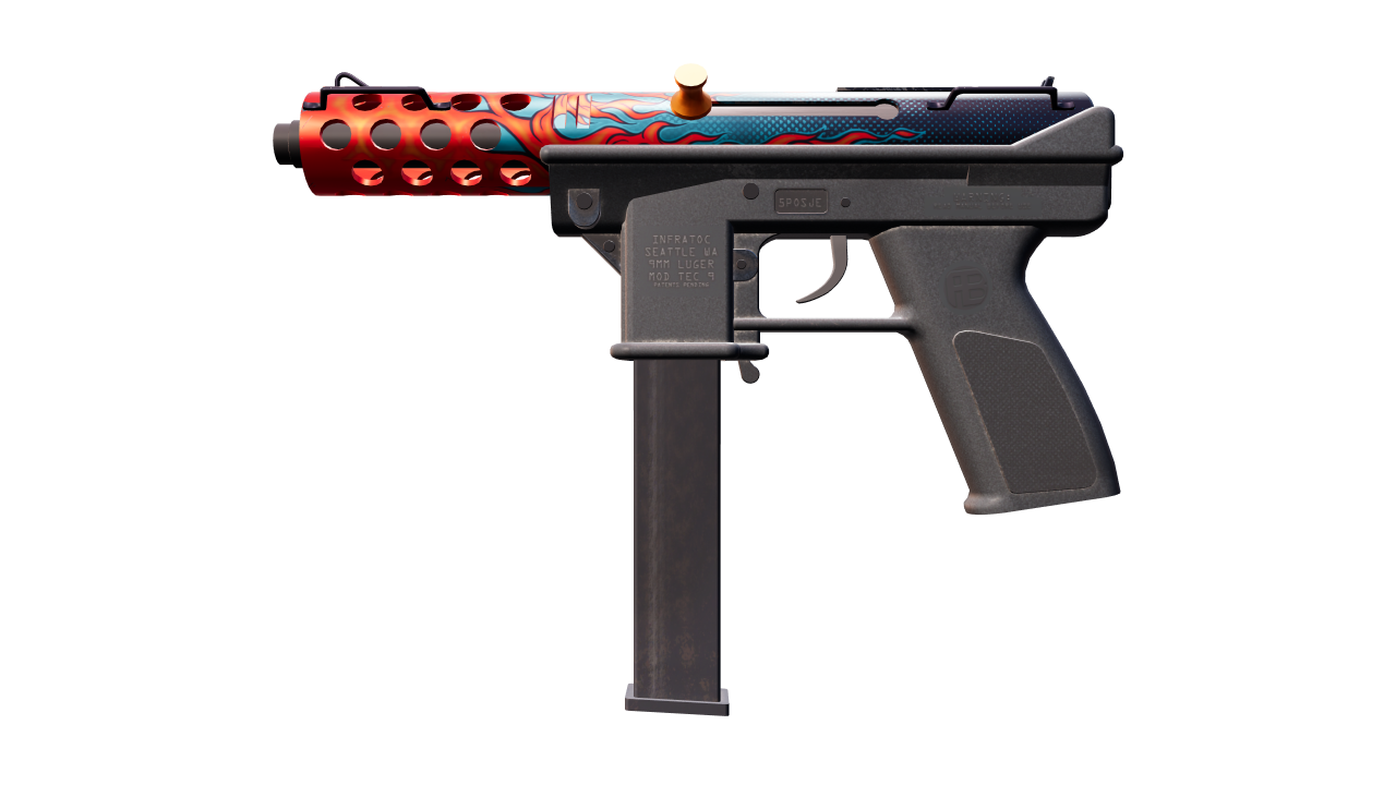 Front view of Tec-9 | Re-Entry