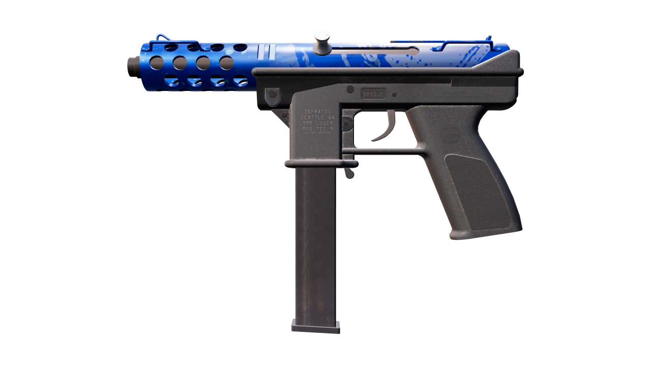 Front view of Tec-9 | Ice Cap