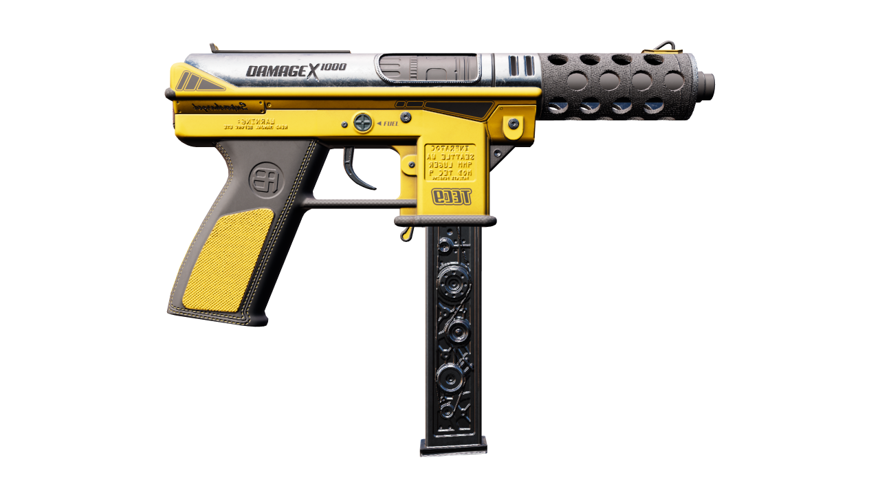 Back view of Tec-9 | Fuel Injector