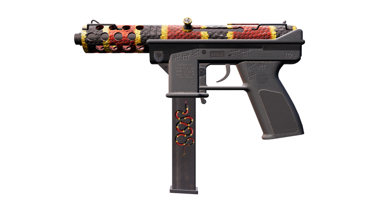Front view of Tec-9 | Snek-9
