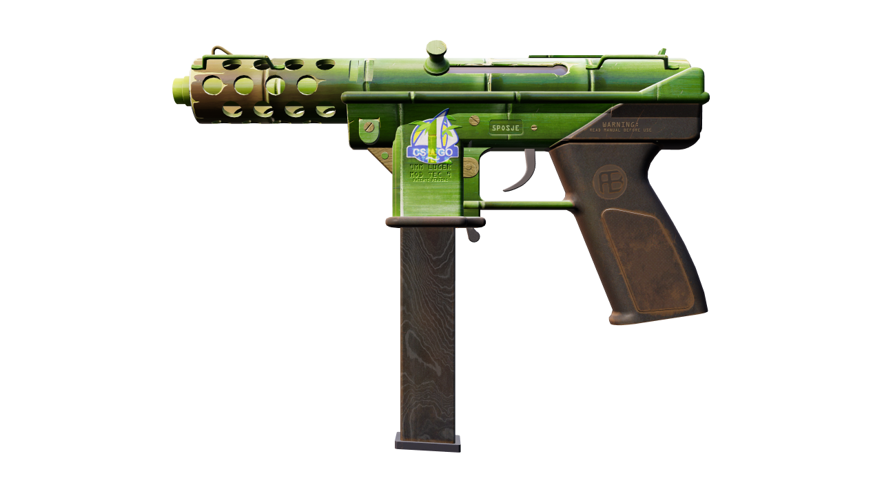 Front view of Tec-9 | Bamboozle