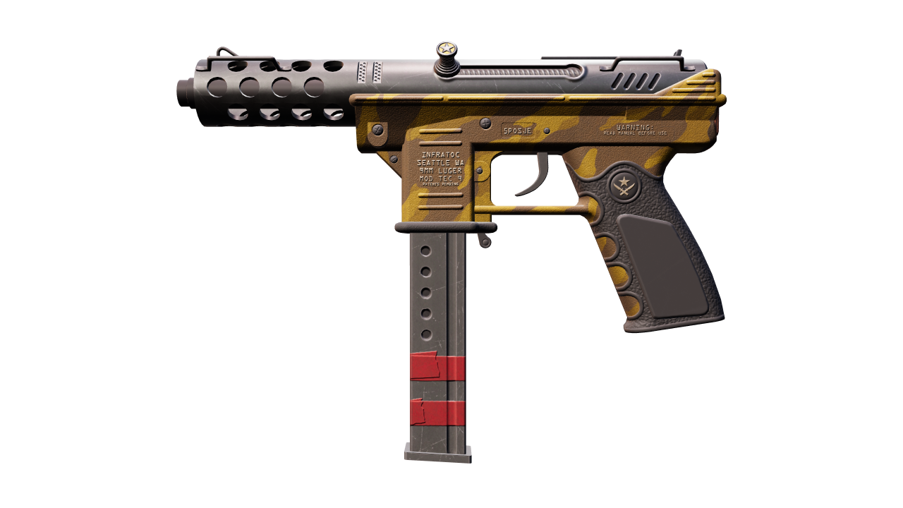 Front view of Tec-9 | Brother