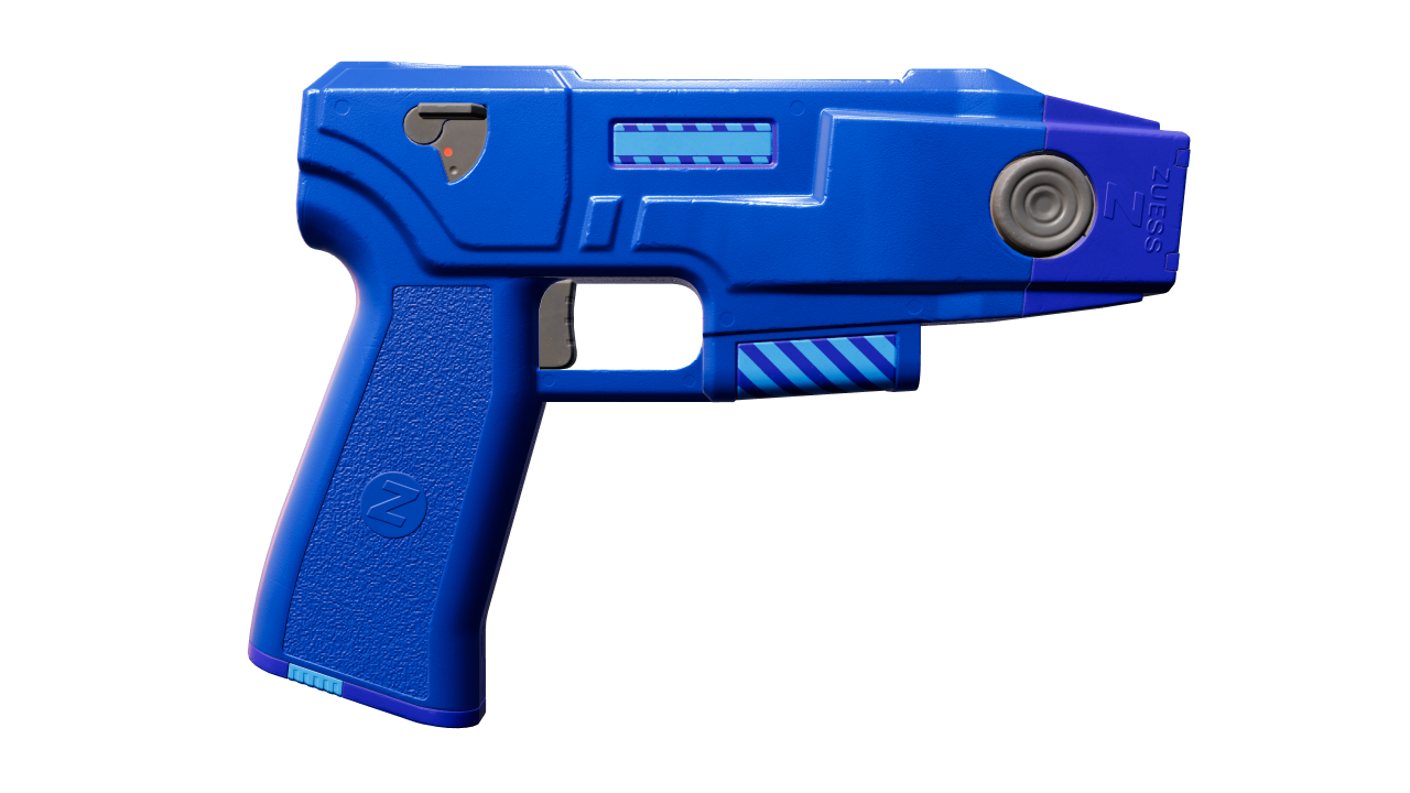 Back view of Zeus x27 | Electric Blue