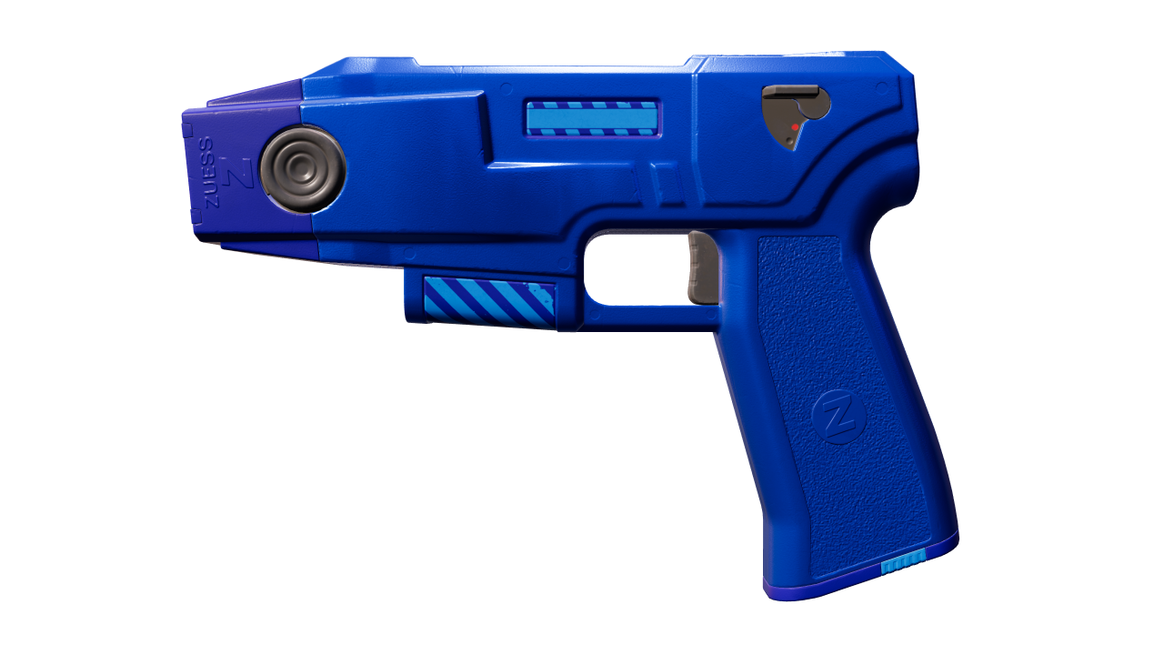 Front view of Zeus x27 | Electric Blue