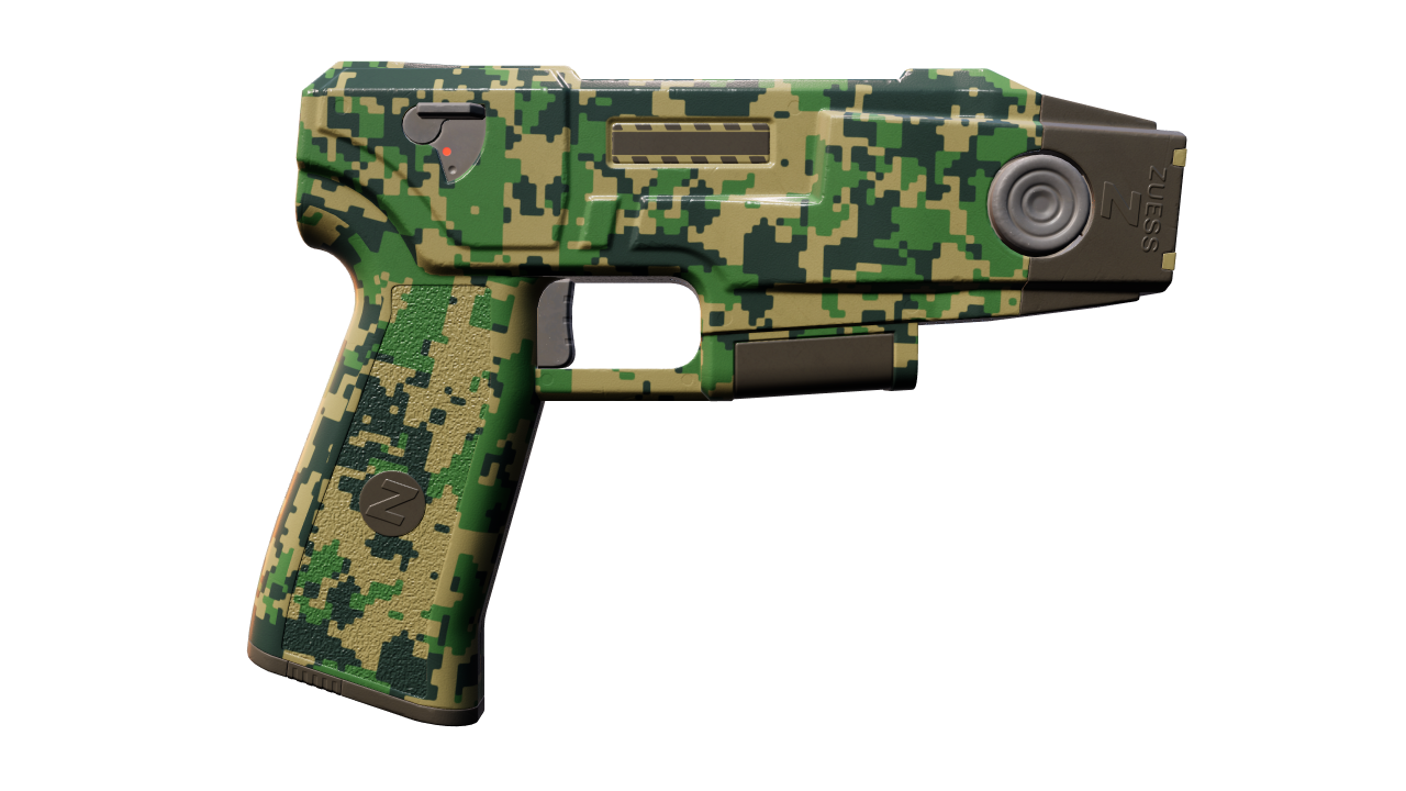 Back view of Zeus x27 | Swamp DDPAT