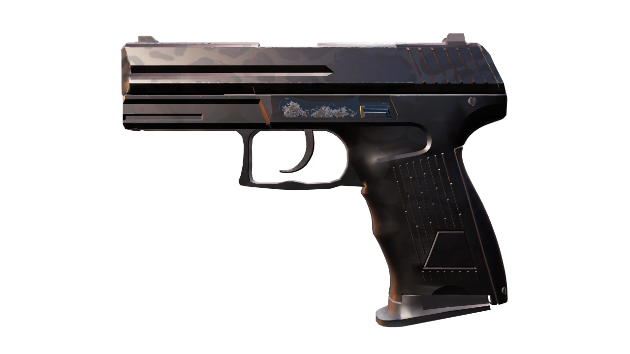 Front view of P2000 | Panther Camo