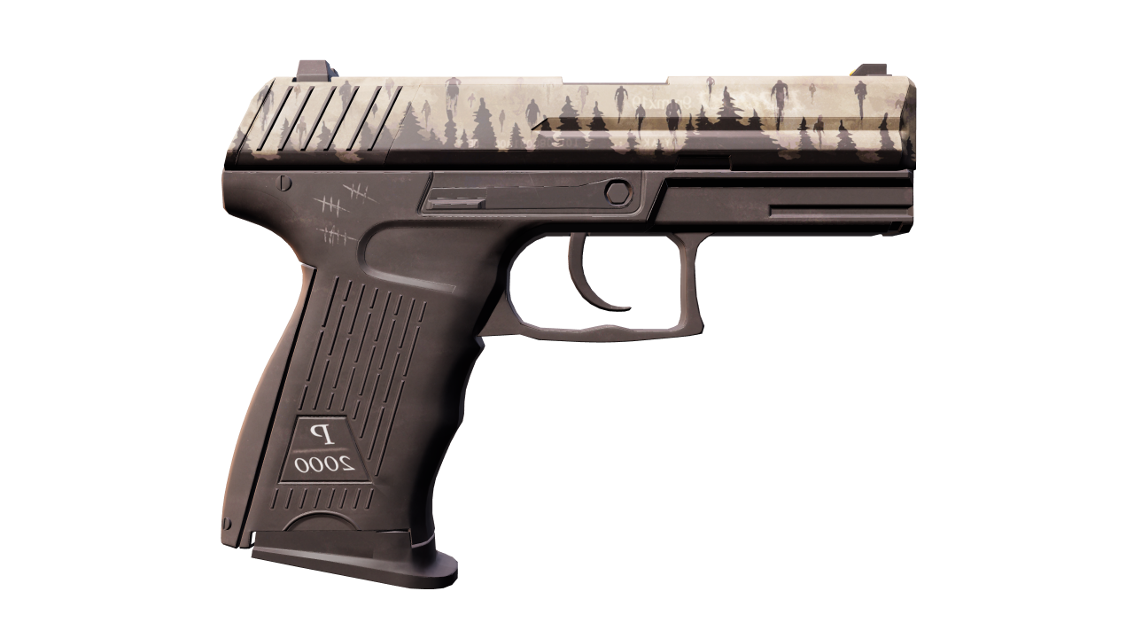 Back view of P2000 | Lifted Spirits