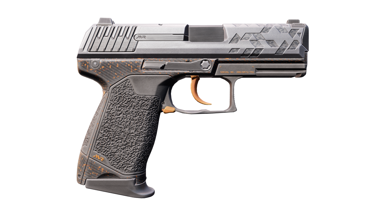 Back view of P2000 | Sure Grip